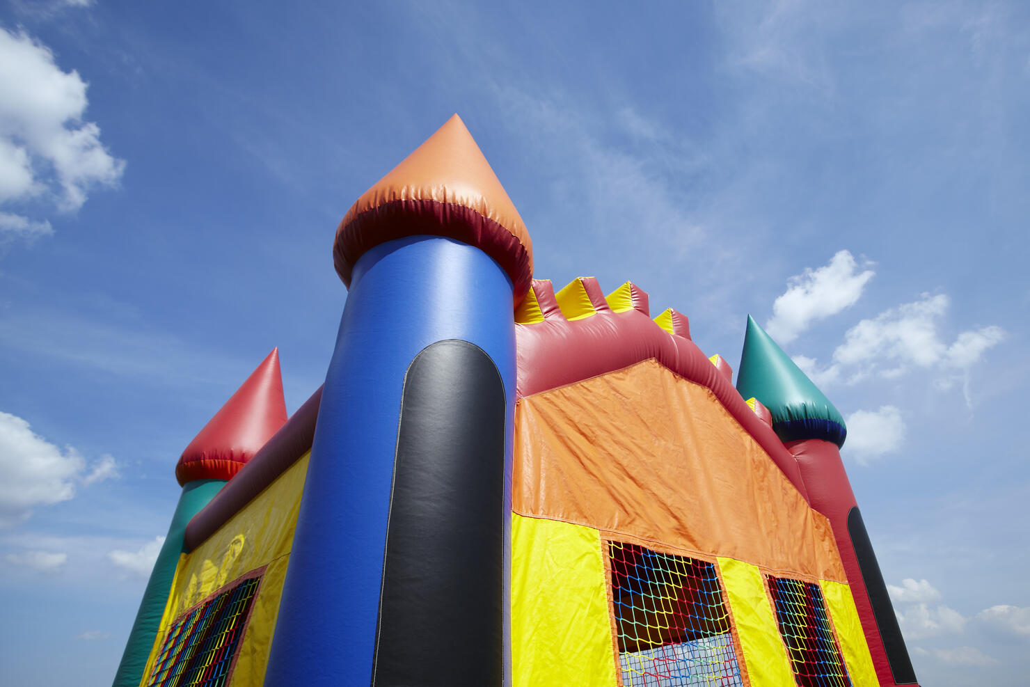 Children's Bouncy Castle Inflatable Playground Top Half