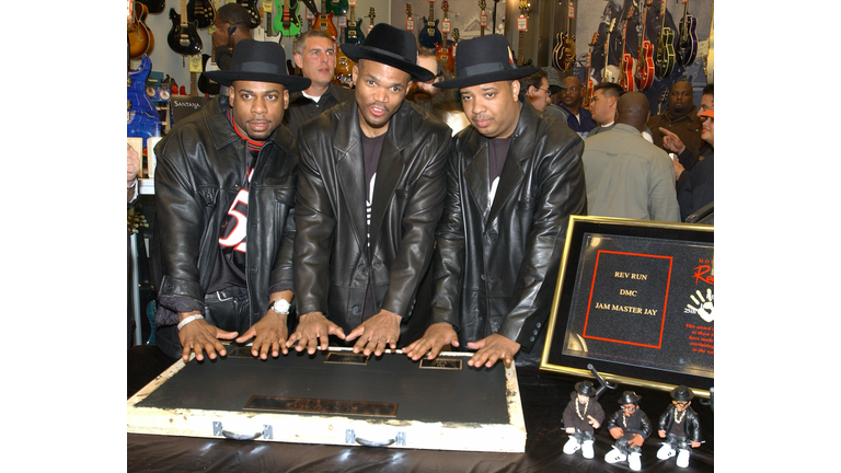 RUN-DMC Inducted Into Hollywood RockWalk