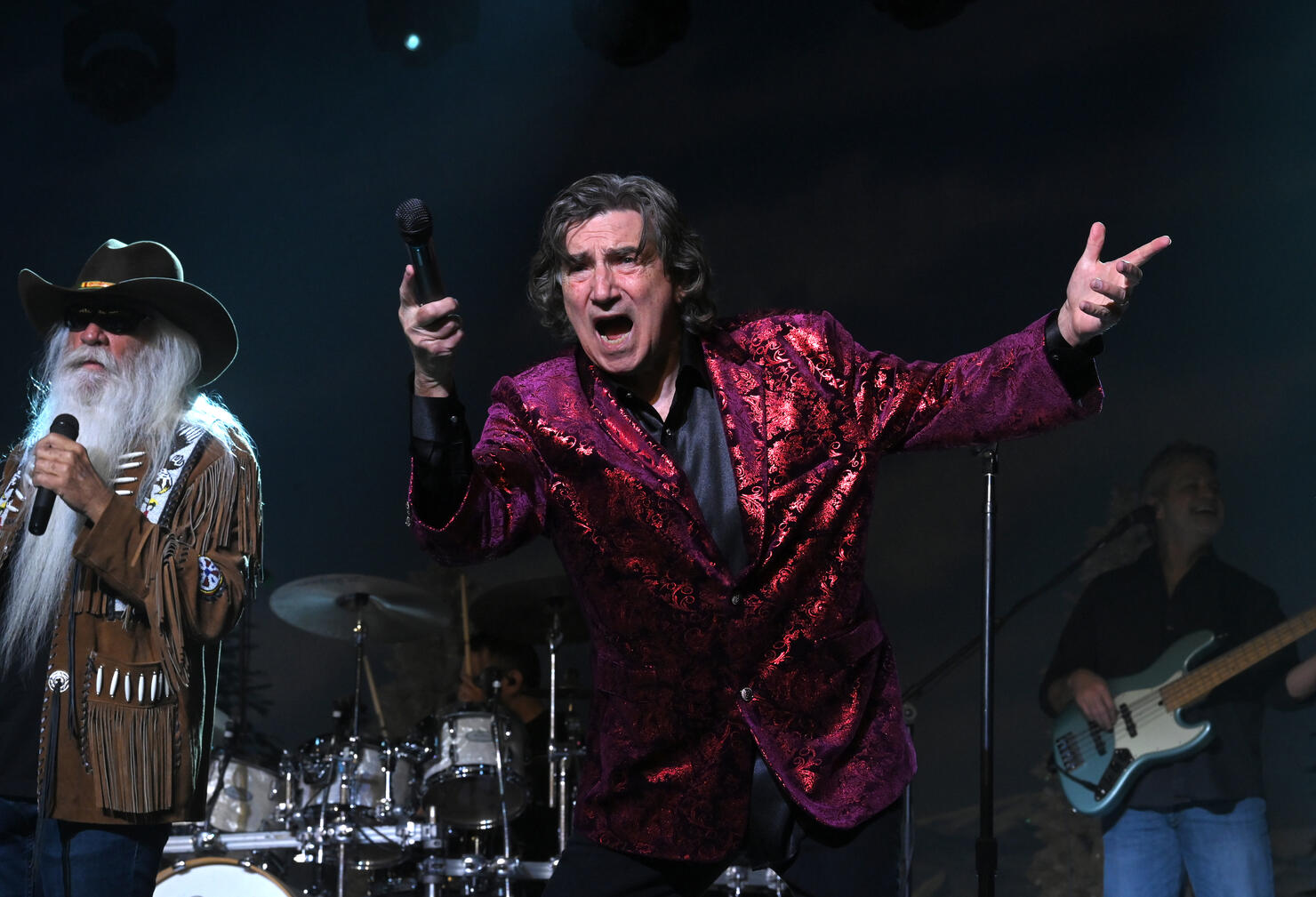 The Oak Ridge Boys Perform During Gaylord Opryland's 'Christmas In Tennessee Dinner Show'