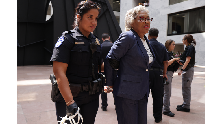 Activists Demonstrate Against State Level Republicans Trying To Pass Restrictive Voting Rights Laws