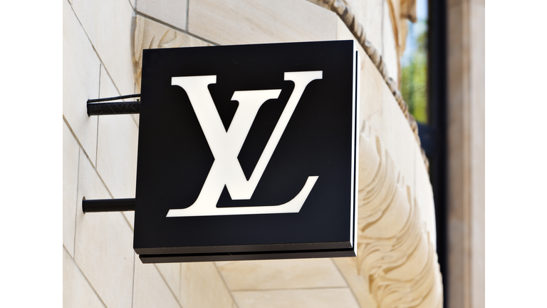 Louis Vuitton store sign