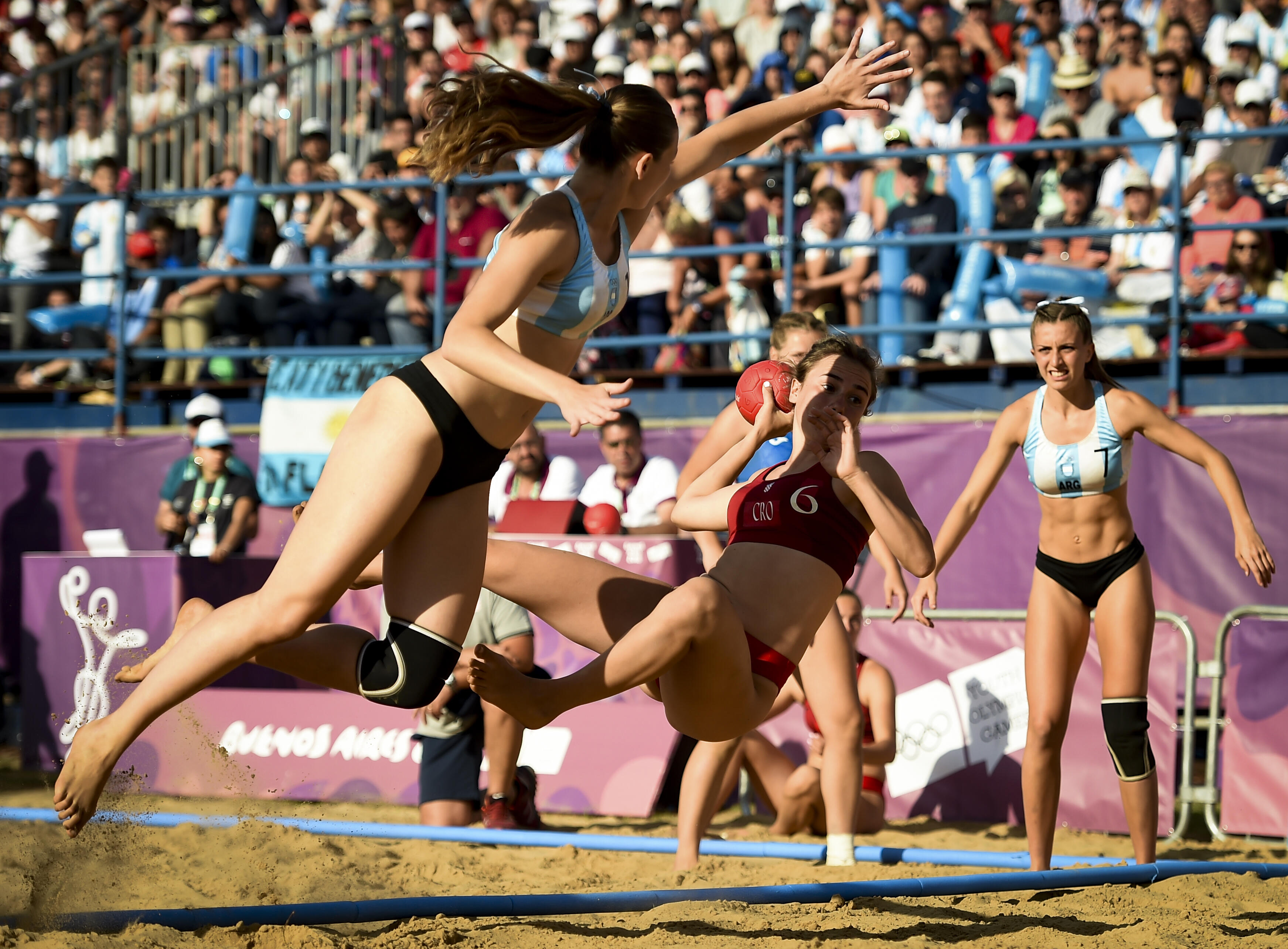 Norwegian women's beach handball team fined for not playing in bikinis