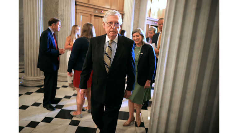 Senators Speak To Press After Weekly Policy Luncheons