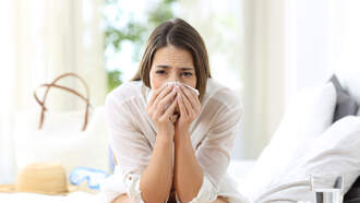 Woman claims she is allergic to work!