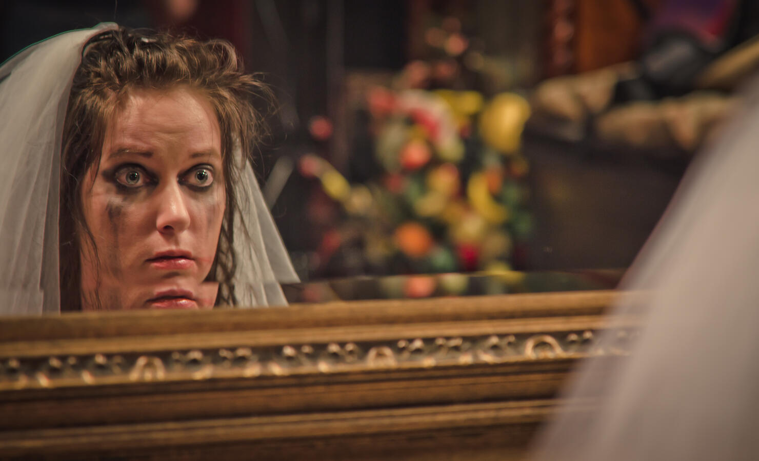 Bride Crying For Her Wedding