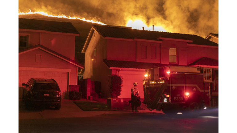 Police Officer Saves Three People From House Fire After Lightning Strike 