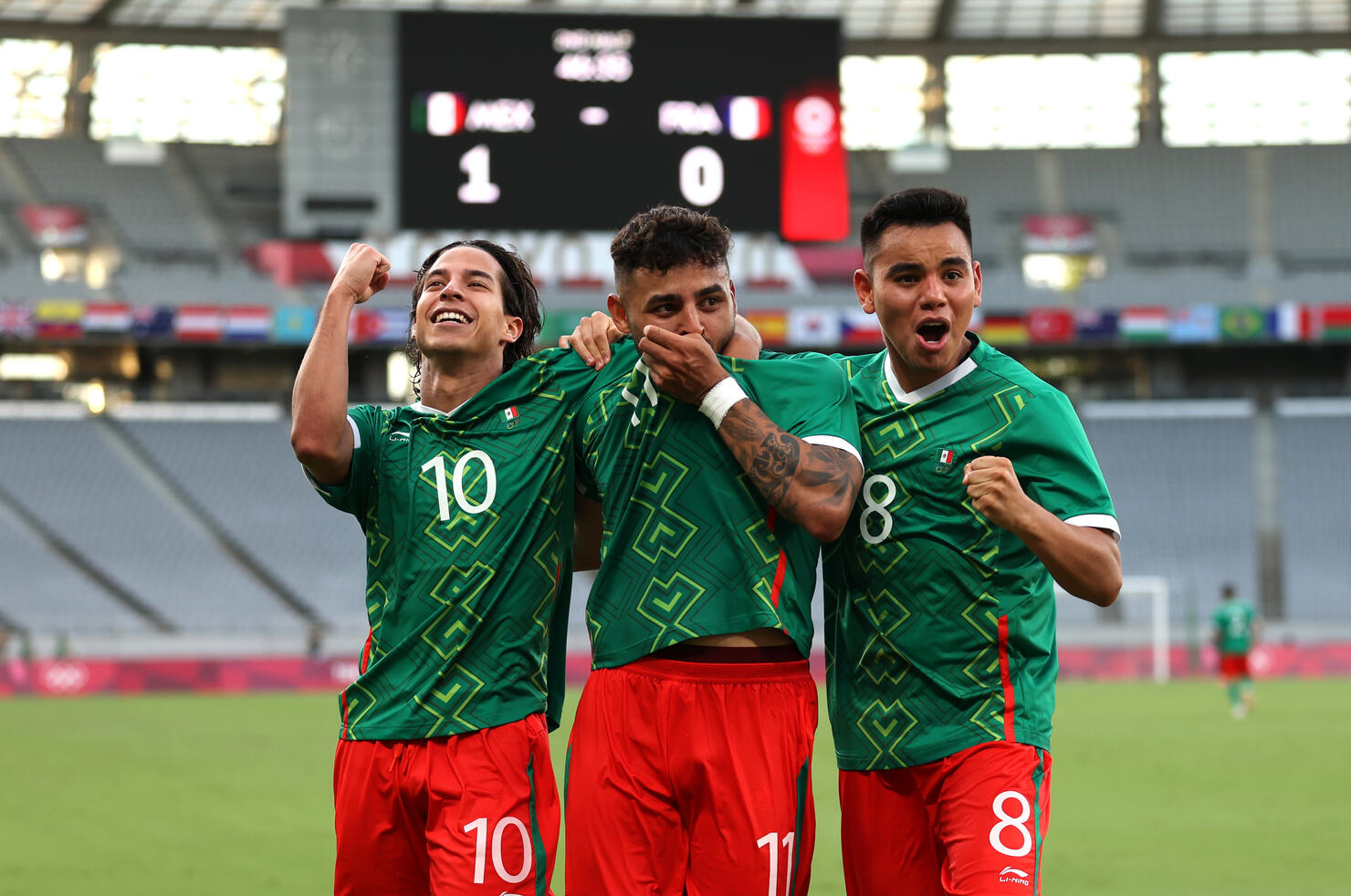 Mexico flag was upside-down on jersey of Erick Aguirre at Olympics