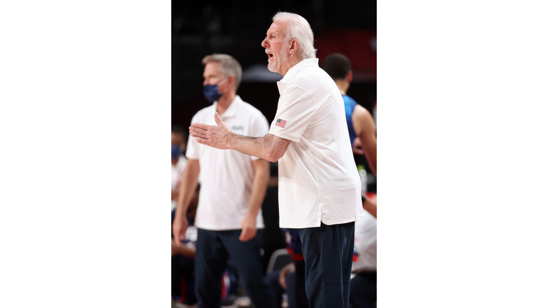 JPN: United States v France Men's Basketball - Olympics: Day 2