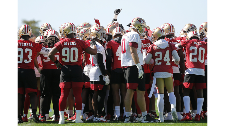 San Francisco 49ers Practice