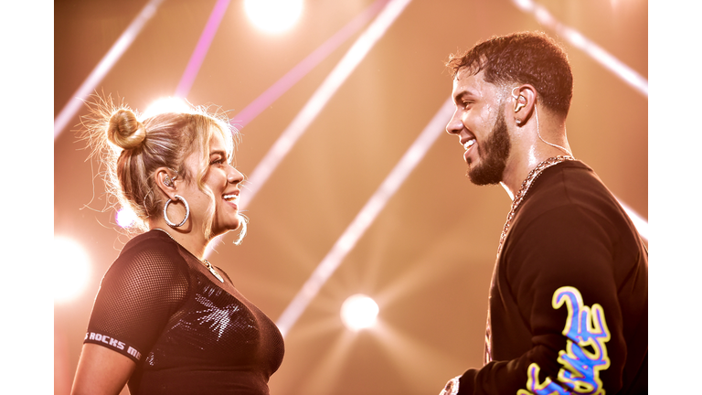 Anuel AA & Karol G In Concert - New York, NY