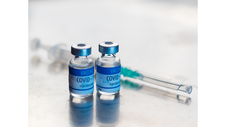 Ready-to-inject vials of Covid-19 vaccine