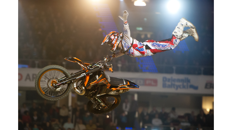 Freestyle Motocross FMX Trick