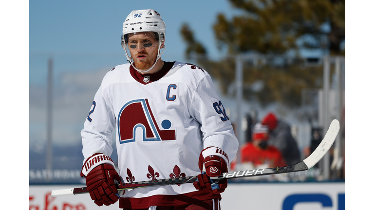NHL Outdoors At Lake Tahoe - Vegas Golden Knights v Colorado Avalanche