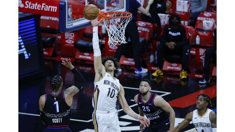 New Orleans Pelicans v Philadelphia 76ers