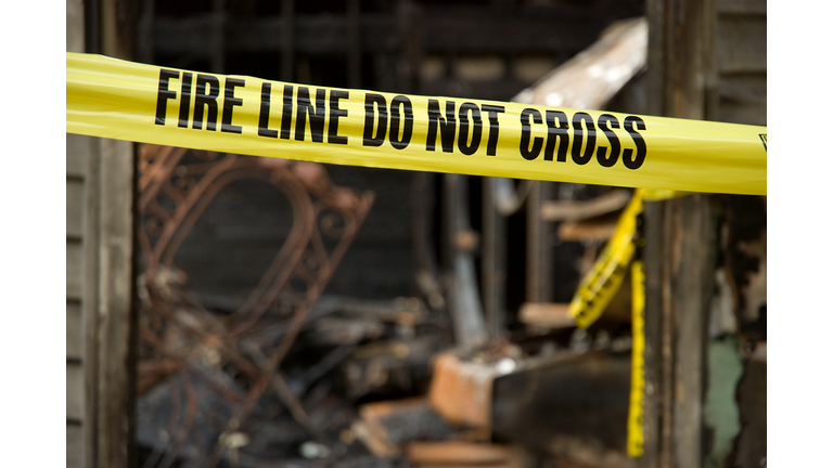 Fire Line - Destroyed Home