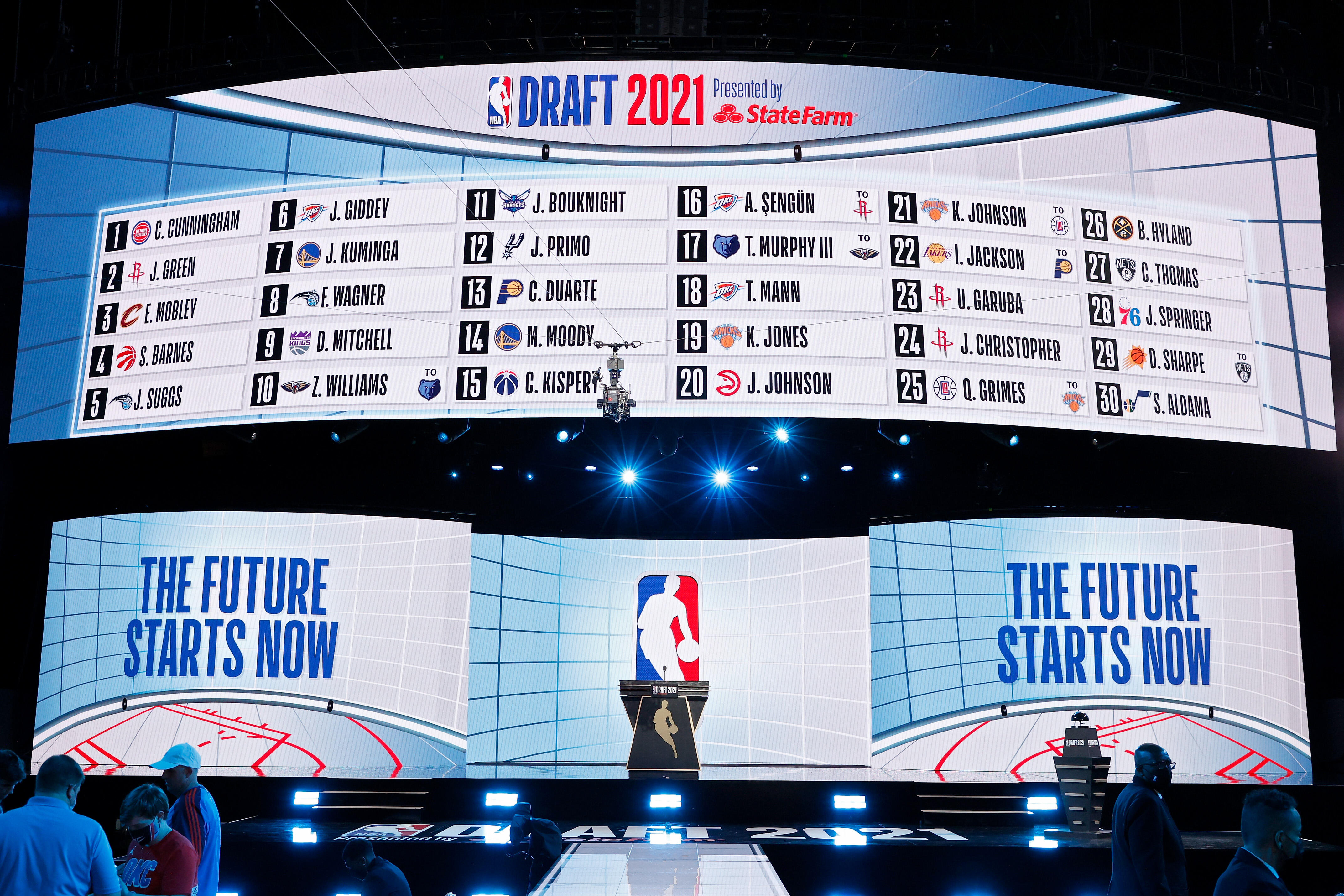 Isaiah Jackson, Brandon Boston Jr. Picked in the 2021 NBA Draft