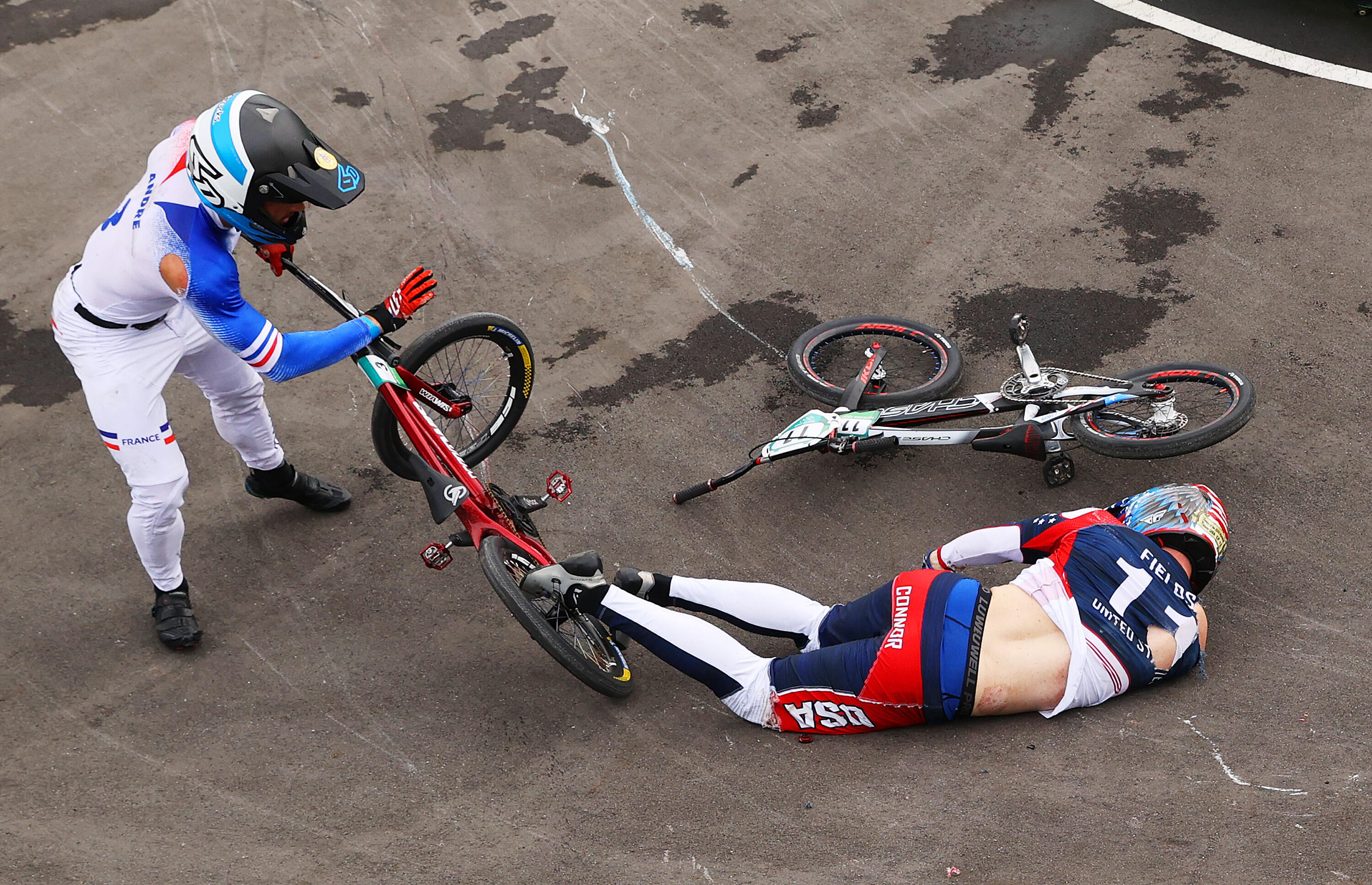 Texas BMX Champ Recovering After Horrific Crash At Tokyo Olympics | iHeart