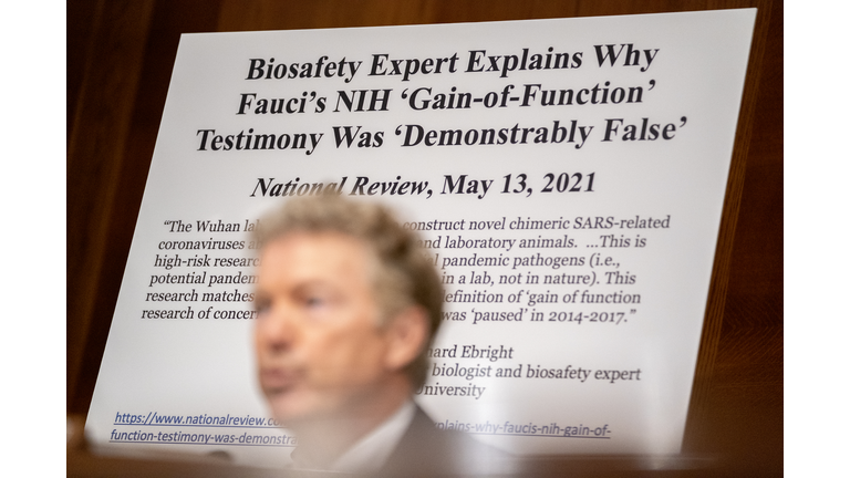 Dr. Fauci Testifies To Senate Health Committee On Country's COVID-19 Response