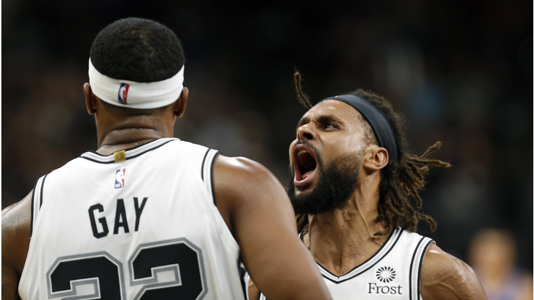 Rudy Gay and Patty Mills