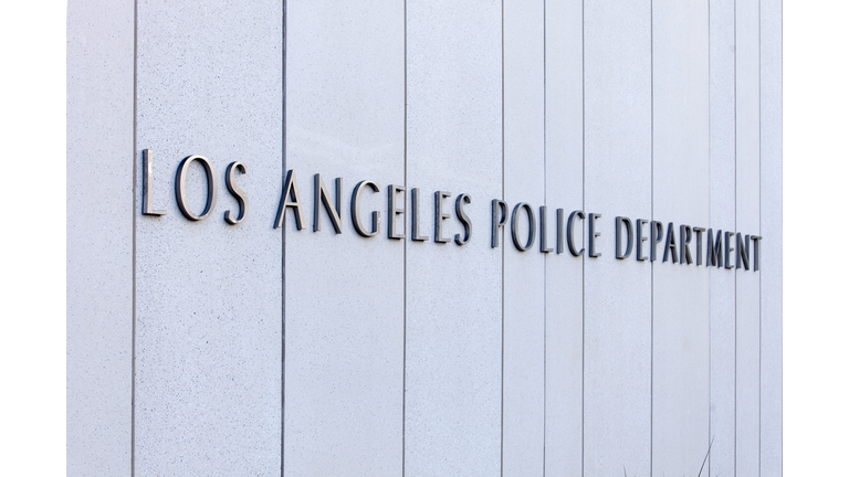 Los Angeles Police Department Sign