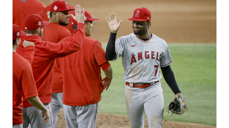 Los Angeles Angels v Texas Rangers