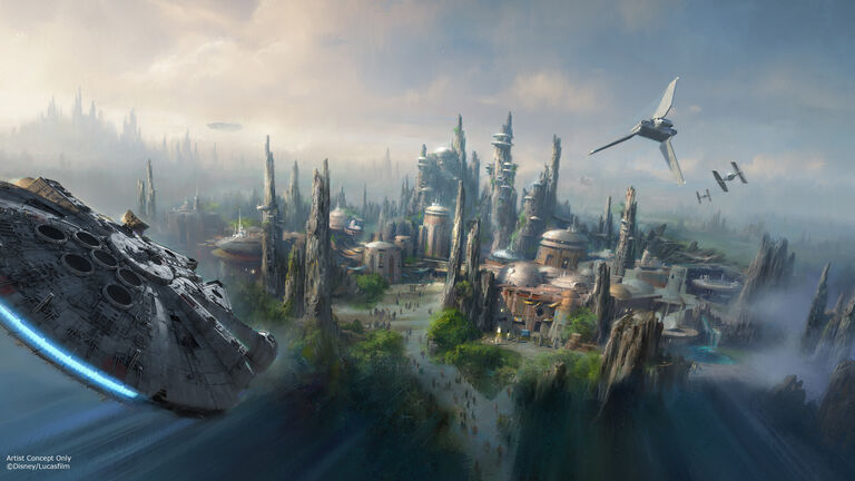 Star Wars - Themed Lands Coming to Disney Parks