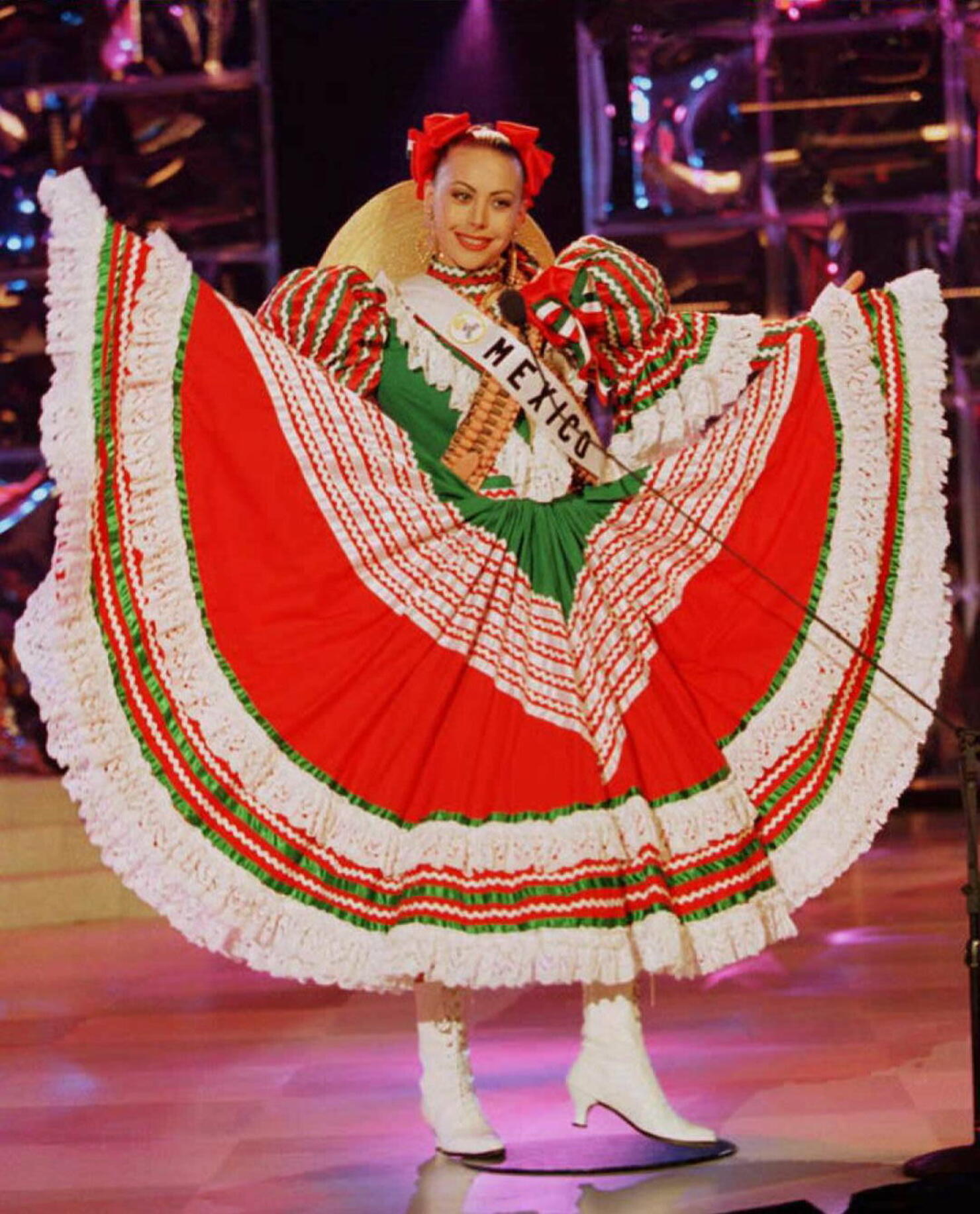Vanessa Guzman, 20, and representing Mex