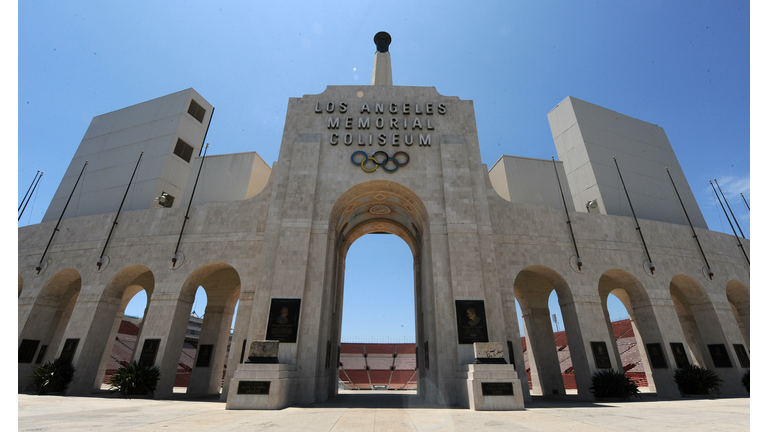 The Los Angeles Coliseum, venue for the