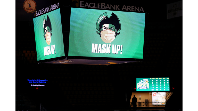 George Mason University Sanitizes Arena To Protect From Covid-19