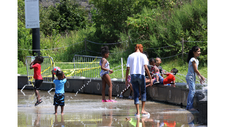 Northeast Suffers Through Dangerous Heat Wave As Many In New York City Area Still Without Power