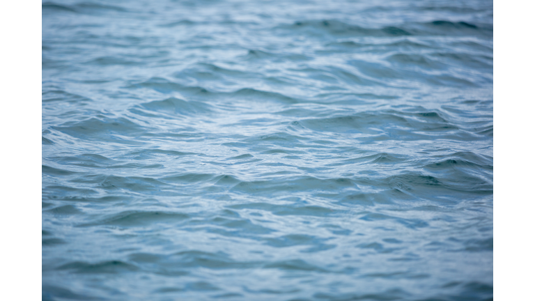 Image of sea. Ocean in Asia. Peaceful sea with small waves.