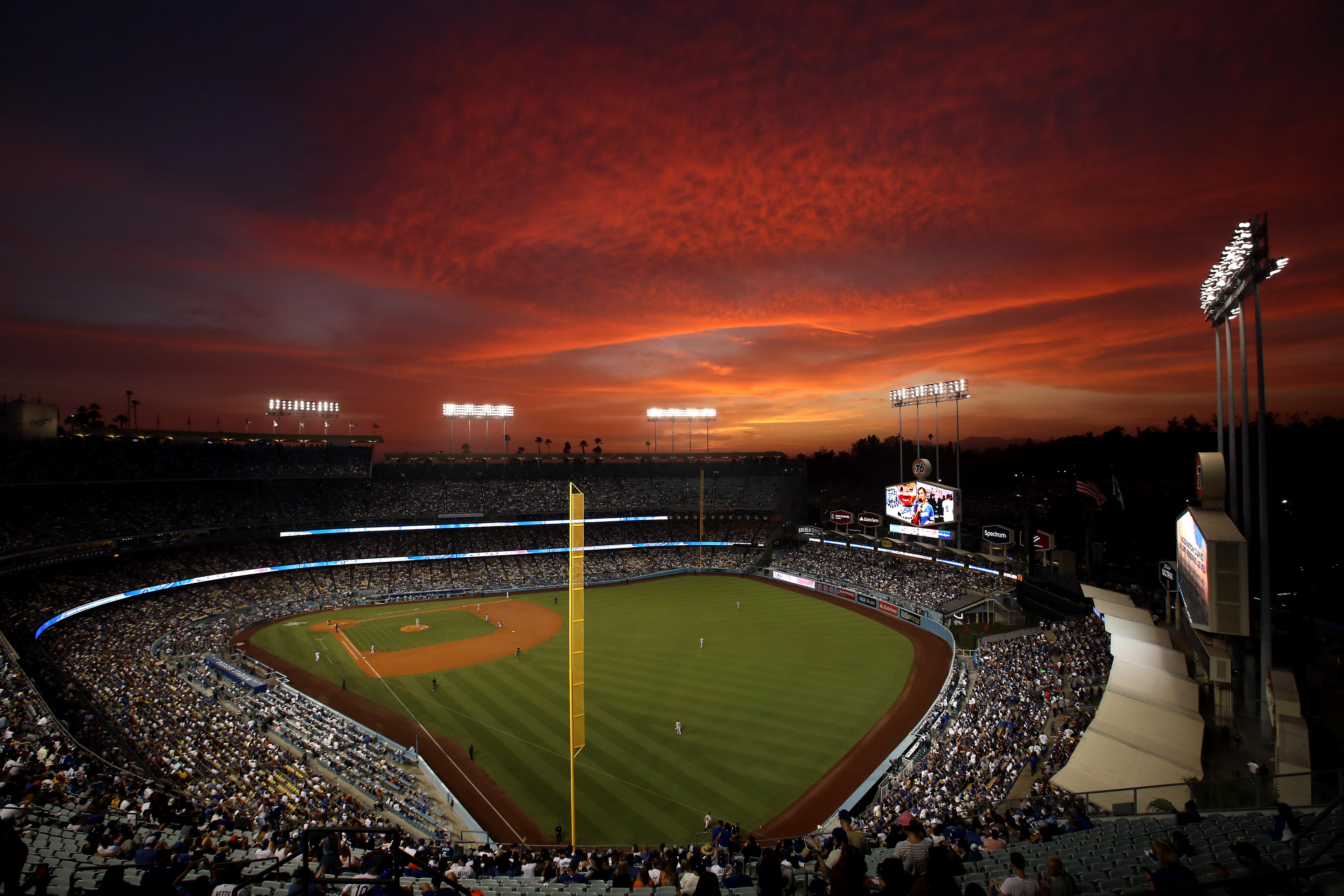 Black Heritage Night at Dodger Stadium 