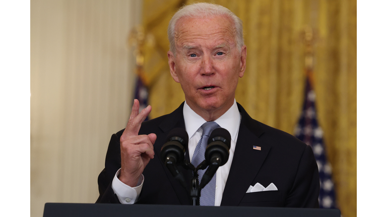 President Biden Delivers Remarks On Afghanistan