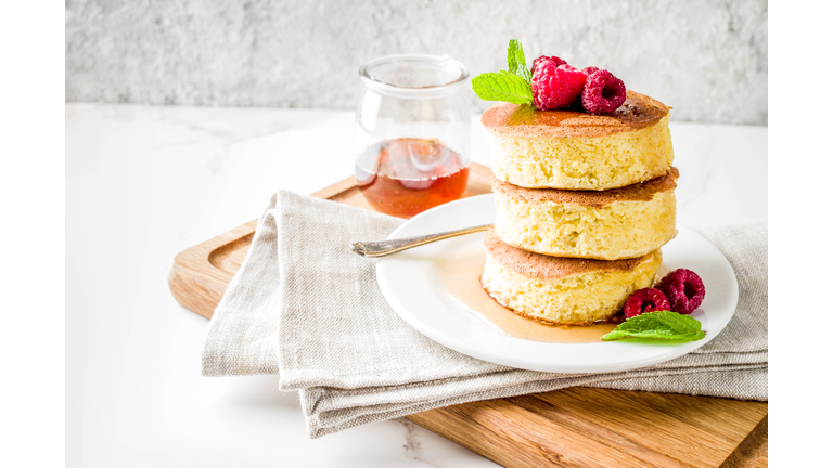 Fluffy Japan pancakes