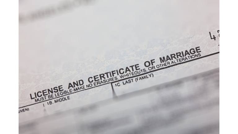 Marriage Certificate