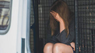 You Can't Make This Stuff Up: Topless Lady Destroys Statue Of Jesus