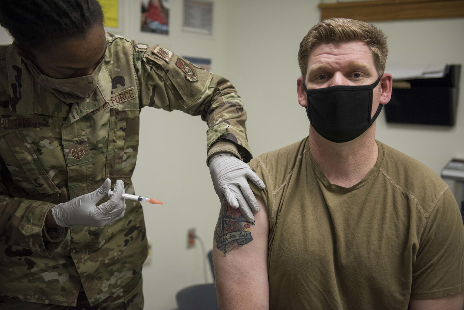U.S. Forces Begin Administering Initial Doses Of Covid-19 Vaccine