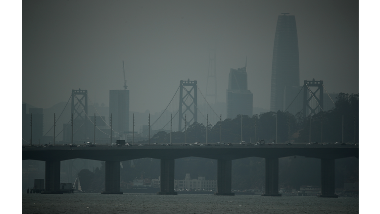 Smoke From Western Wildfires Triggers Air Quality Warnings In San Francisco