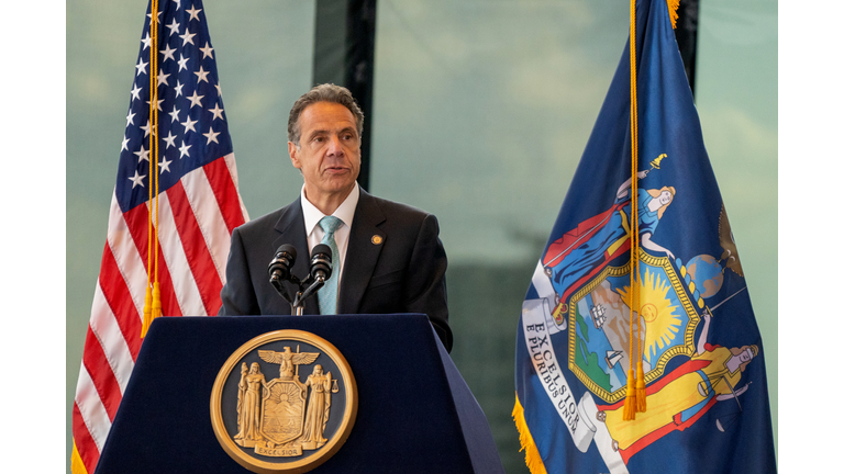 New York Governor Cuomo Makes Announcement About City's Reopening At The World Trade Center