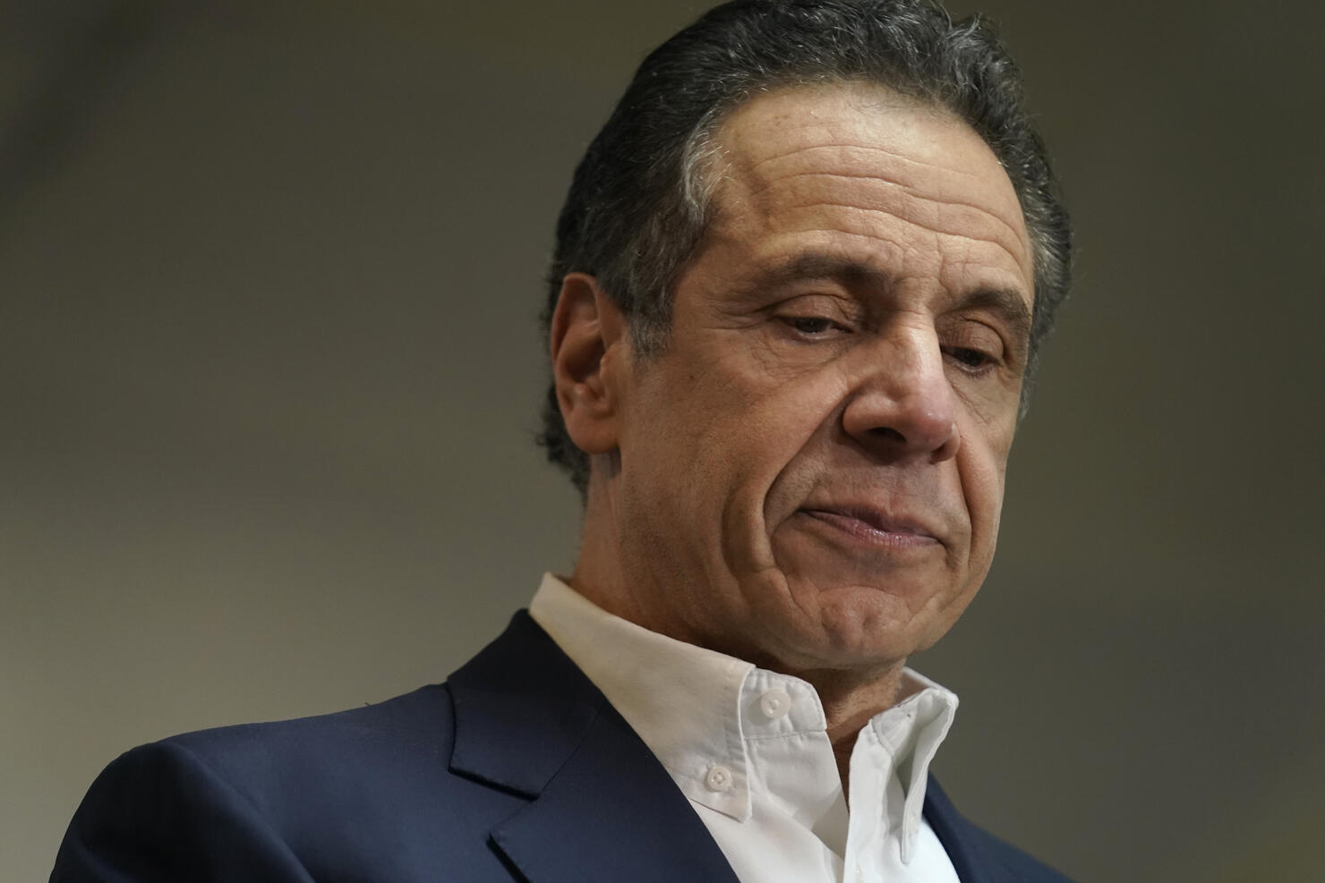 New York Governor Cuomo Tours Mass Vaccination Site In Harlem At Mount Neboh Baptist Church