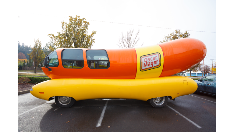 Oscar Mayer Wienermobile at University of Oregon