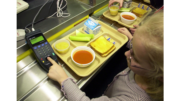 Students Using Fingerprints to Buy Lunch