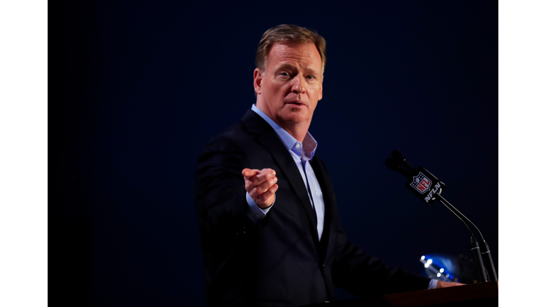 NFL Commissioner Roger Goodell Super Bowl Press Conference