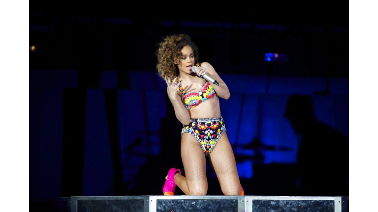 Rihanna Performs In Concert In Madrid