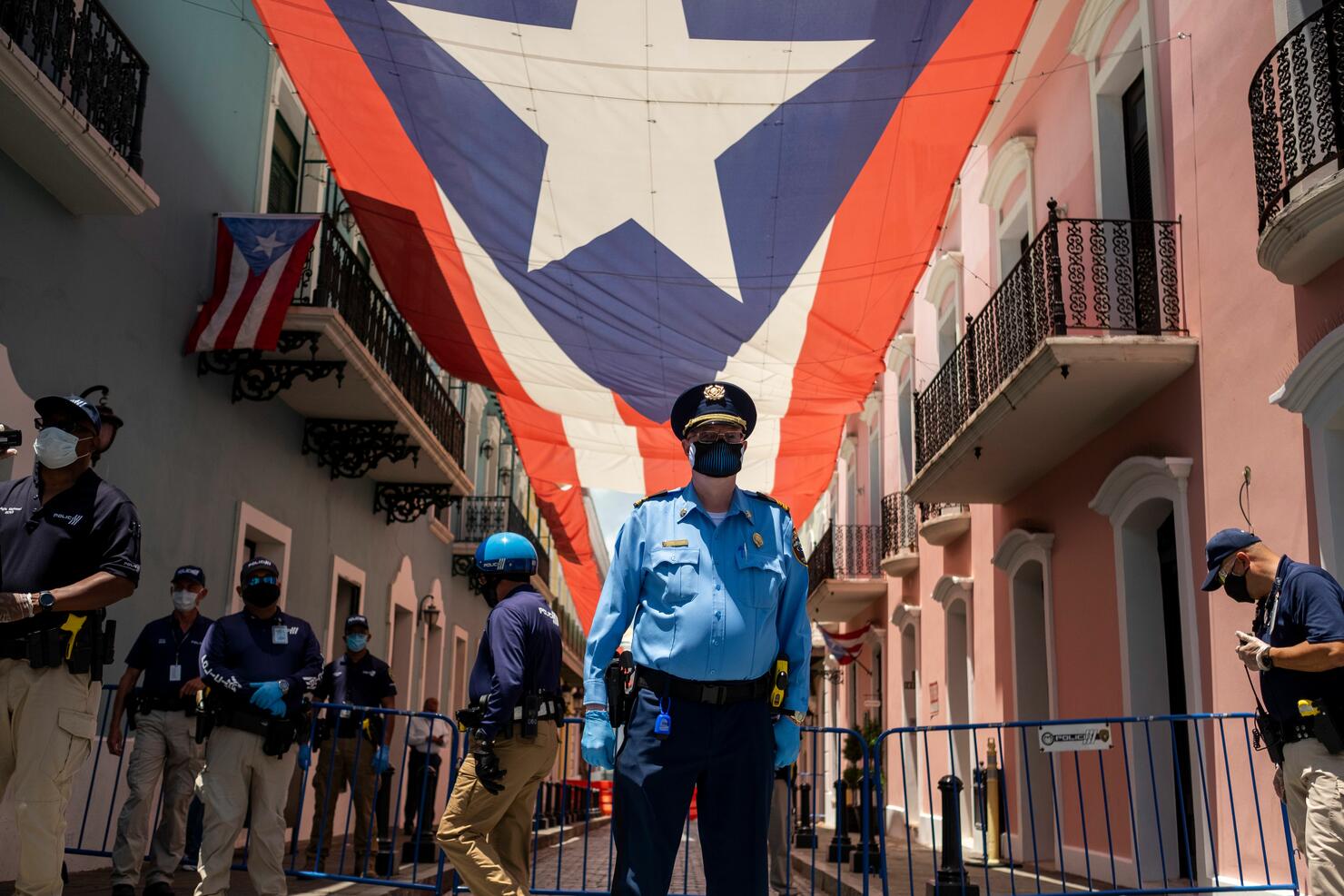 PUERTORICO-HEALTH-VIRUS-PROTEST