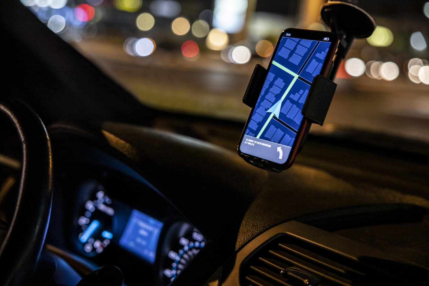 Car Driver with GPS