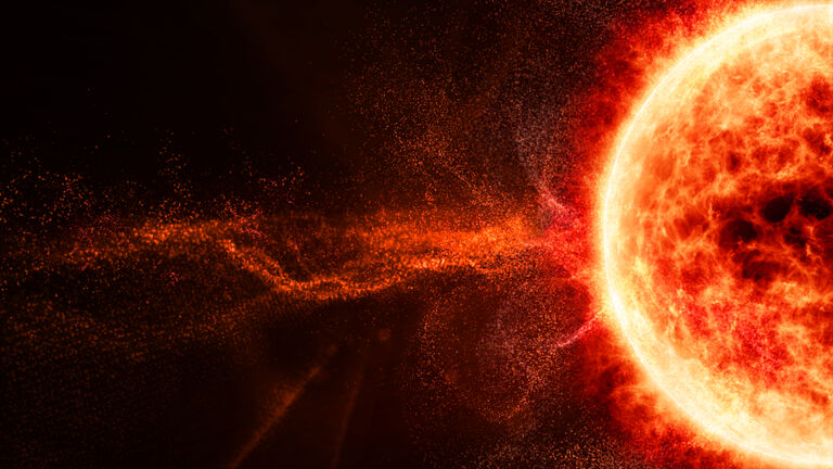 HUD Sun Solar Flare Particles coronal mass ejections