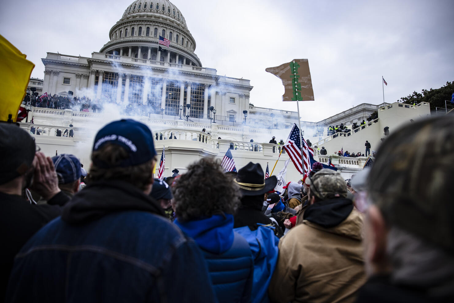 Trump Supporters Hold "Stop The Steal" Rally In DC Amid Ratification Of Presidential Election