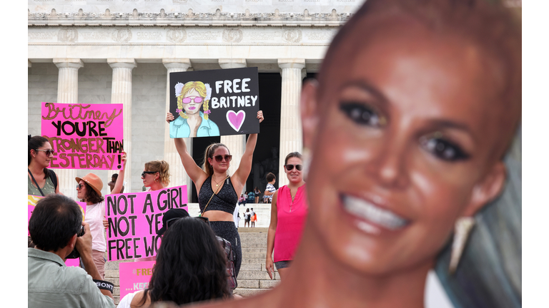 'Free Britney' Rally Held In Washington, DC