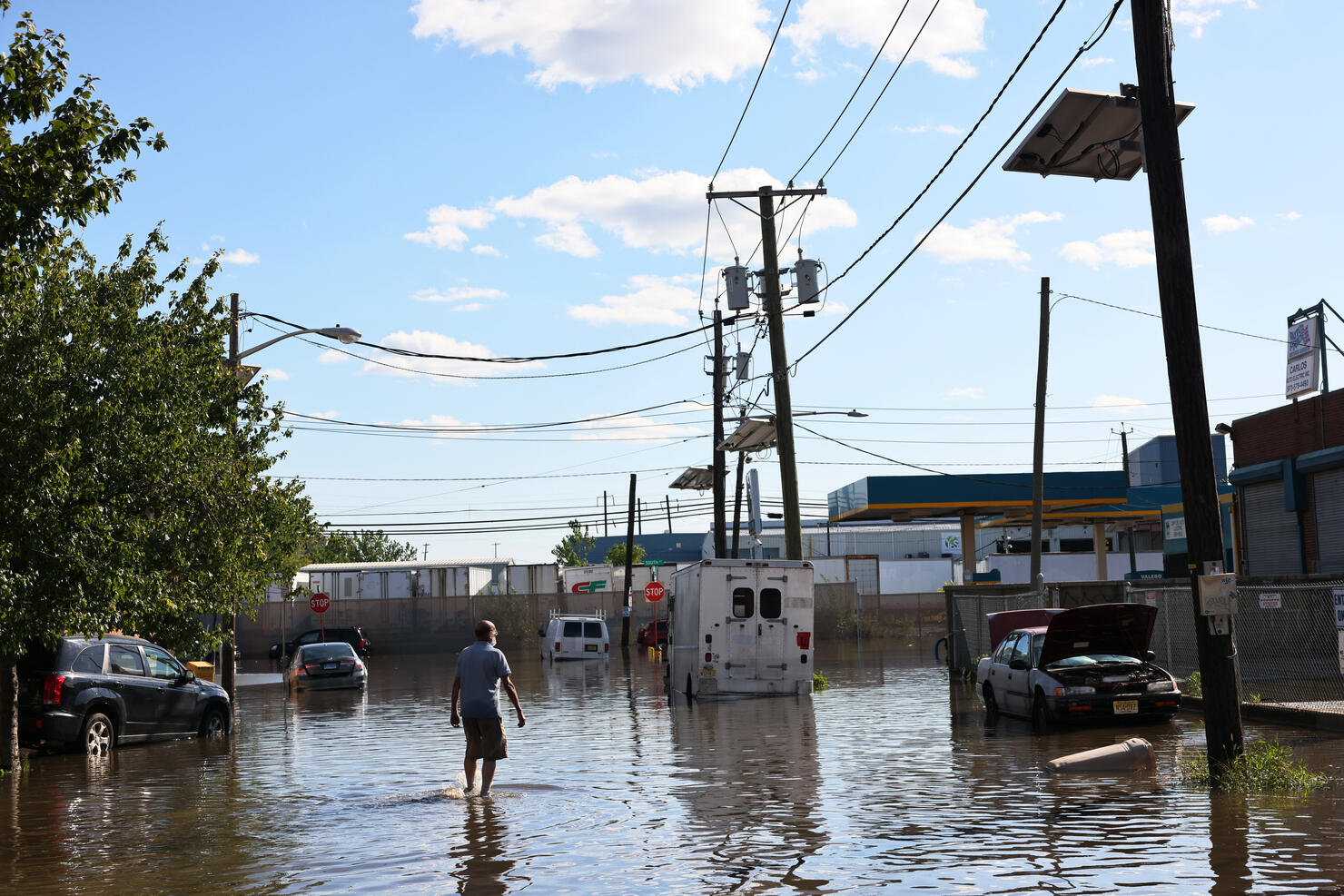 Remnants Of Hurricane Ida Move Through Northeast Causing Widespread Flooding
